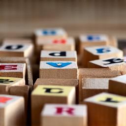 Classic Wooden Alphabet Blocks